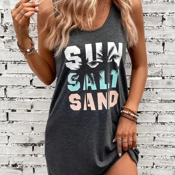 New r Vacay Vibes Beach cover up - Picture 7 of 7